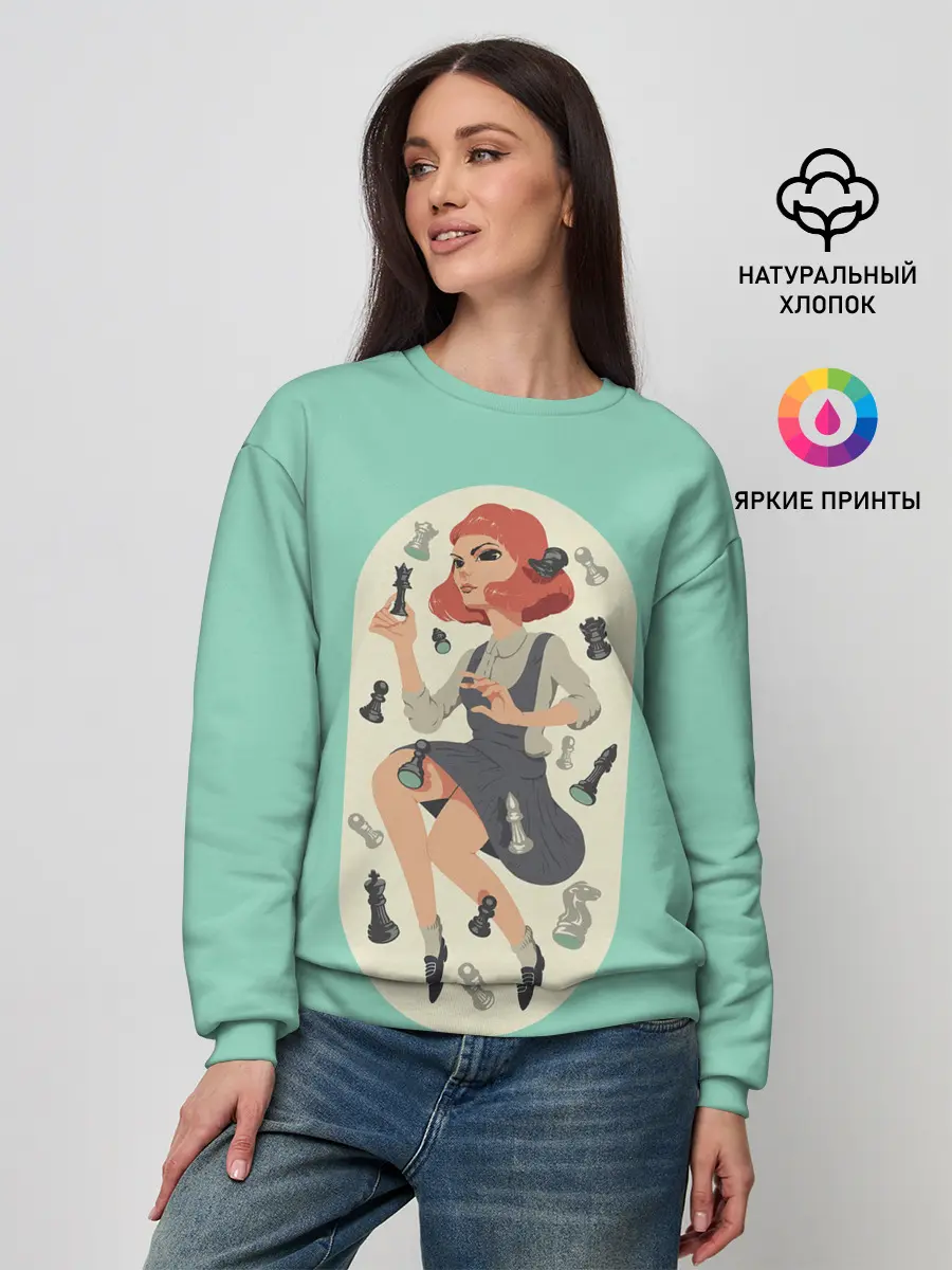 Женский свитшот / Элизабет Хармон