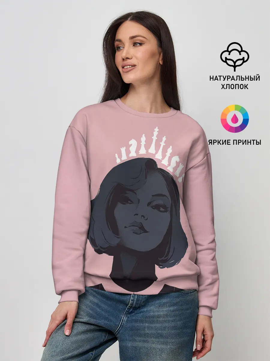 Женский свитшот / Sweet Queen