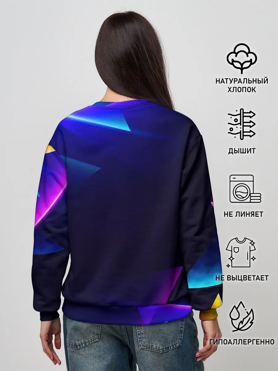Женский свитшот / КУРОО ТЕЦУРО / TETSURO / NEON