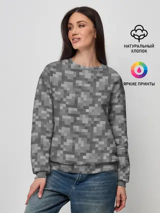 Женский свитшот / Булыжник