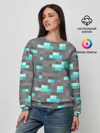 Женский свитшот / Алмазы