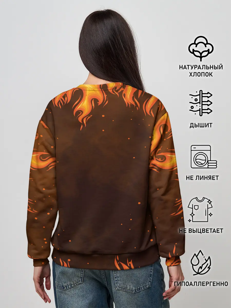 Женский свитшот / Haikyu | Волейбол