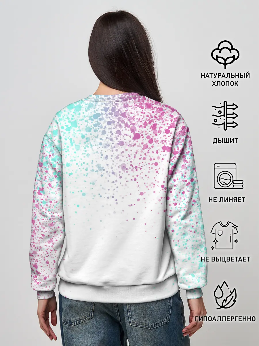 Женский свитшот / Рейген | Кагеяма | Моб 100