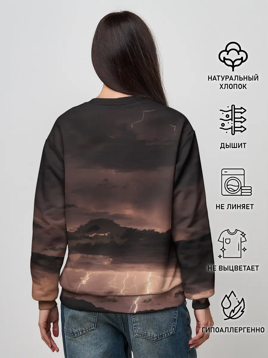 Женский свитшот / GODSMACK | ГОДСМАК