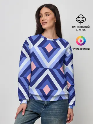 Женский свитшот / узор