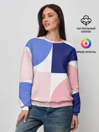 Женский свитшот / узоры