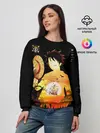 Женский свитшот / Силуэт Луффи One piece