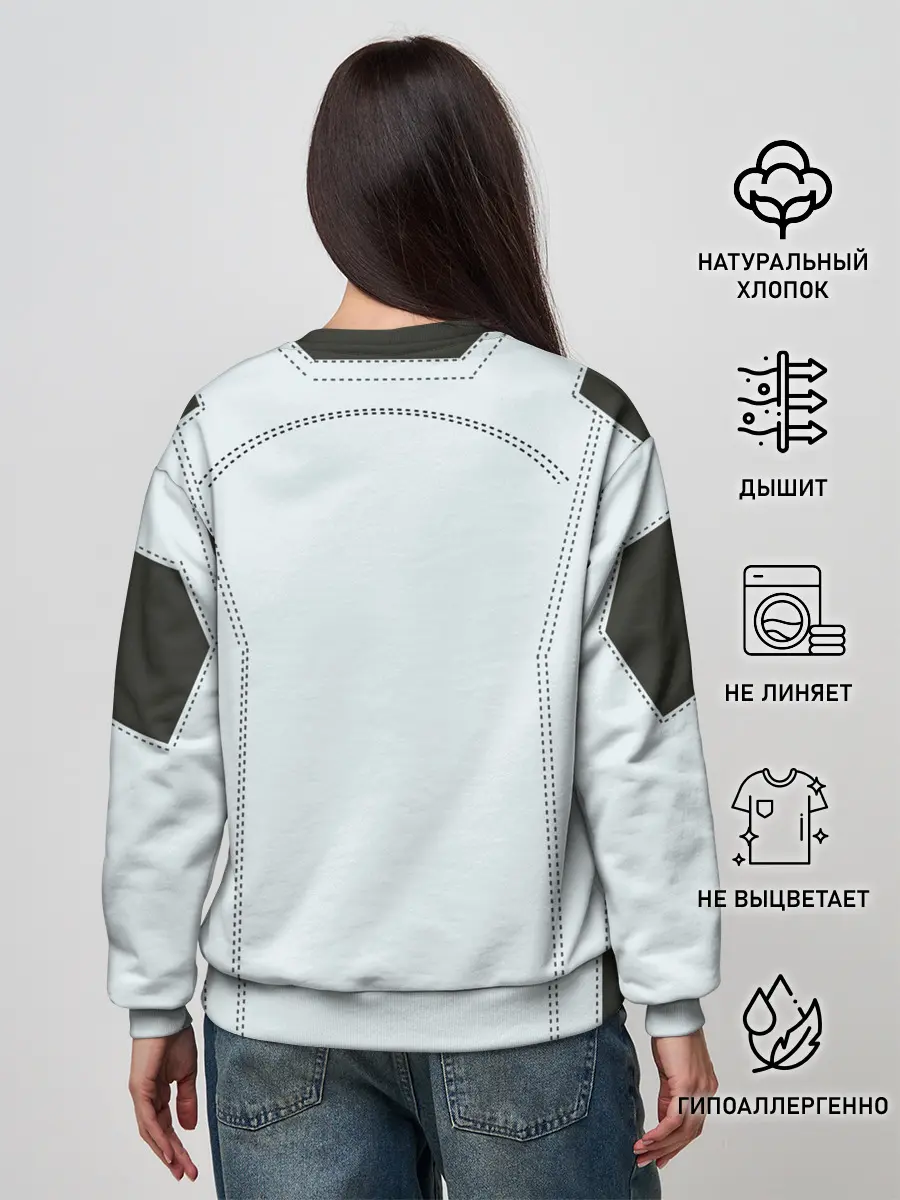 Женский свитшот / Скафандр SpaсeX