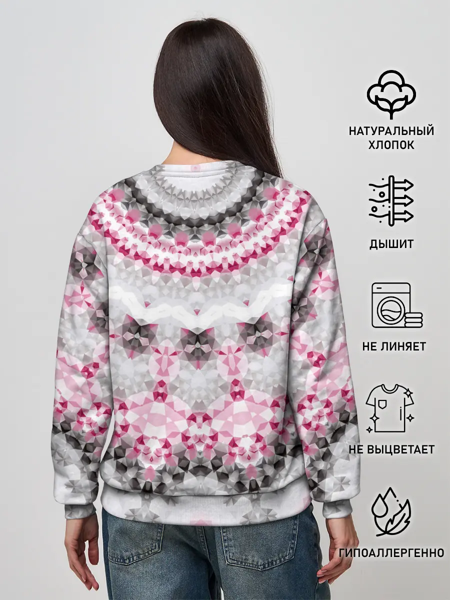 Женский свитшот / Абстрактный современный фон