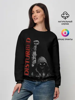Женский свитшот / DISTURBED