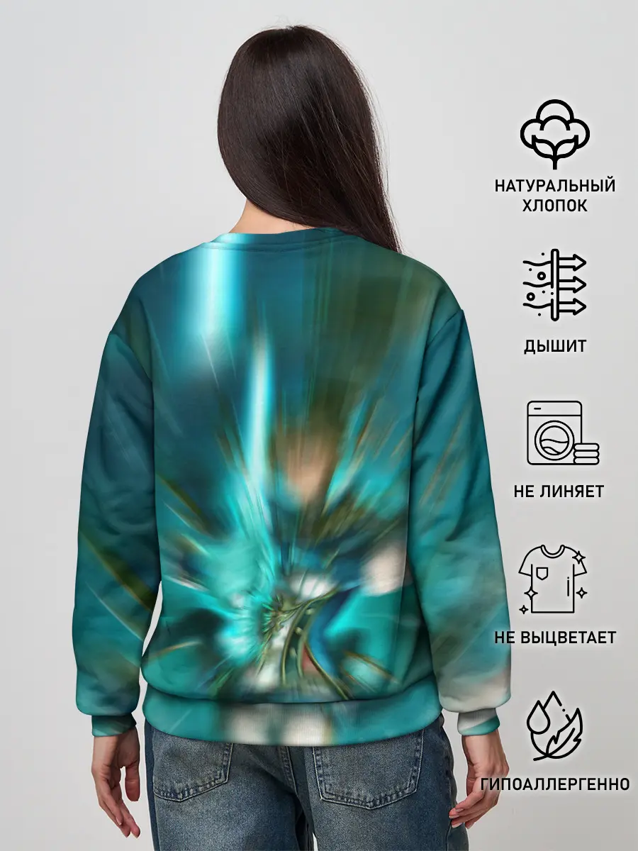 Женский свитшот / Джин | Genshin Impact | Геншин Импакт