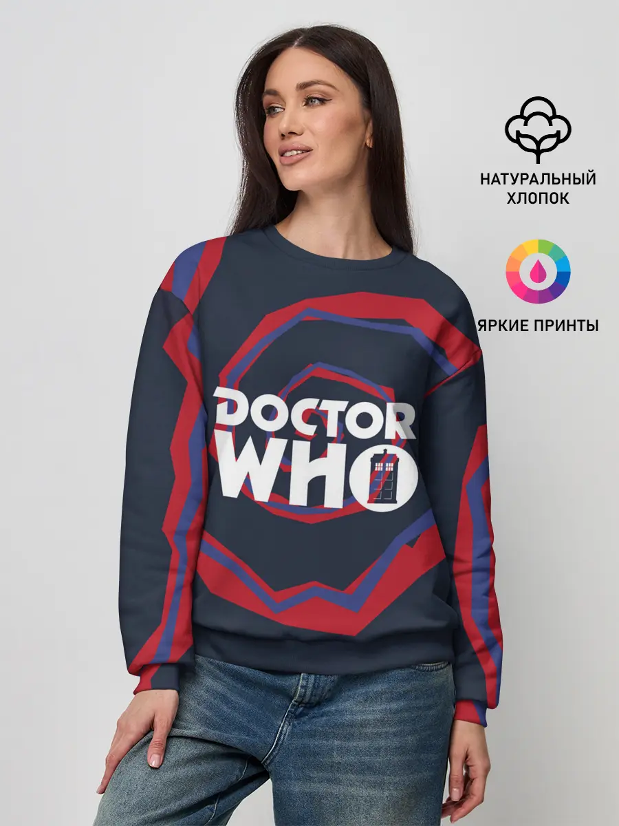 Женский свитшот / Пришелец с планеты Галлифрей