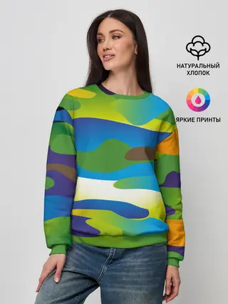 Женский свитшот / CAMOUFLAGE 2022