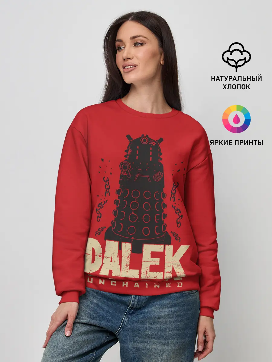 Женский свитшот / Dalek