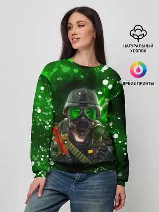 Женский свитшот / Opposing Force | Адриан Шепард