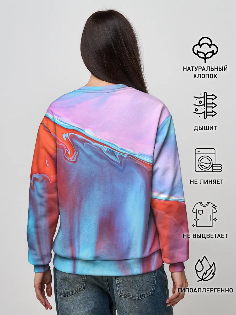 Женский свитшот / Вода и песок