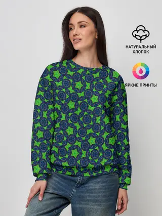 Женский свитшот / Циркуль и линейка