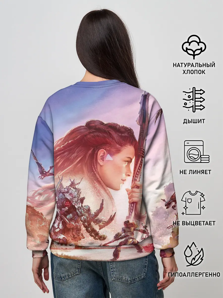 Женский свитшот / Элой Horizon Forbidden West DE