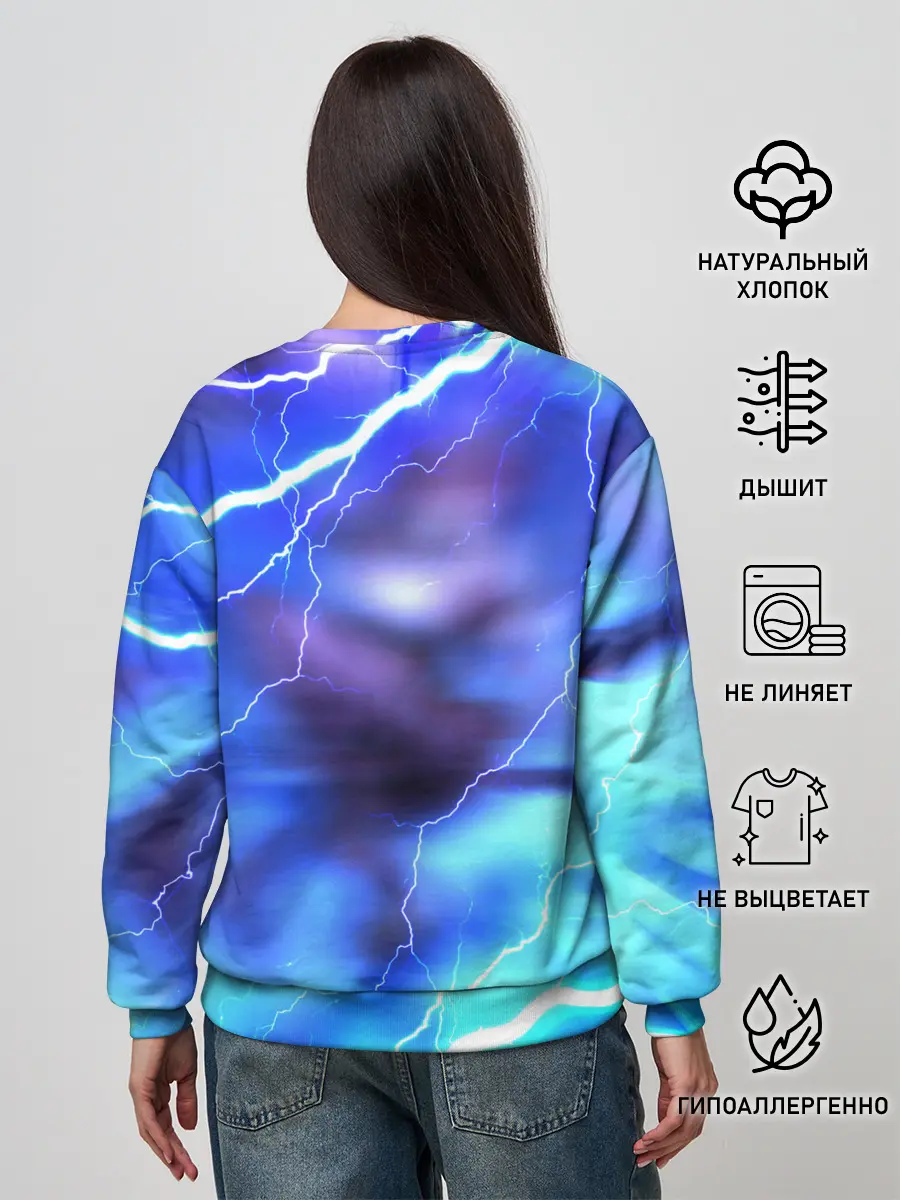 Женский свитшот / Rosaria | Genshin Impact