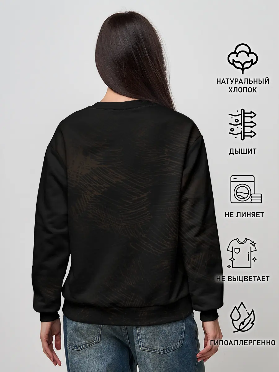 Женский свитшот / Мори Джин Бог старшей школы