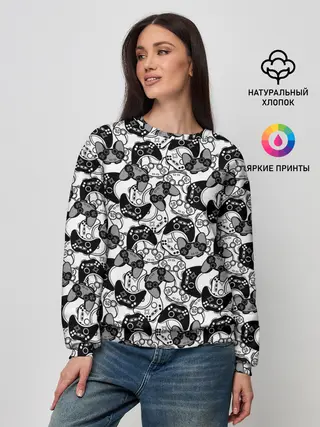 Женский свитшот / Геймер