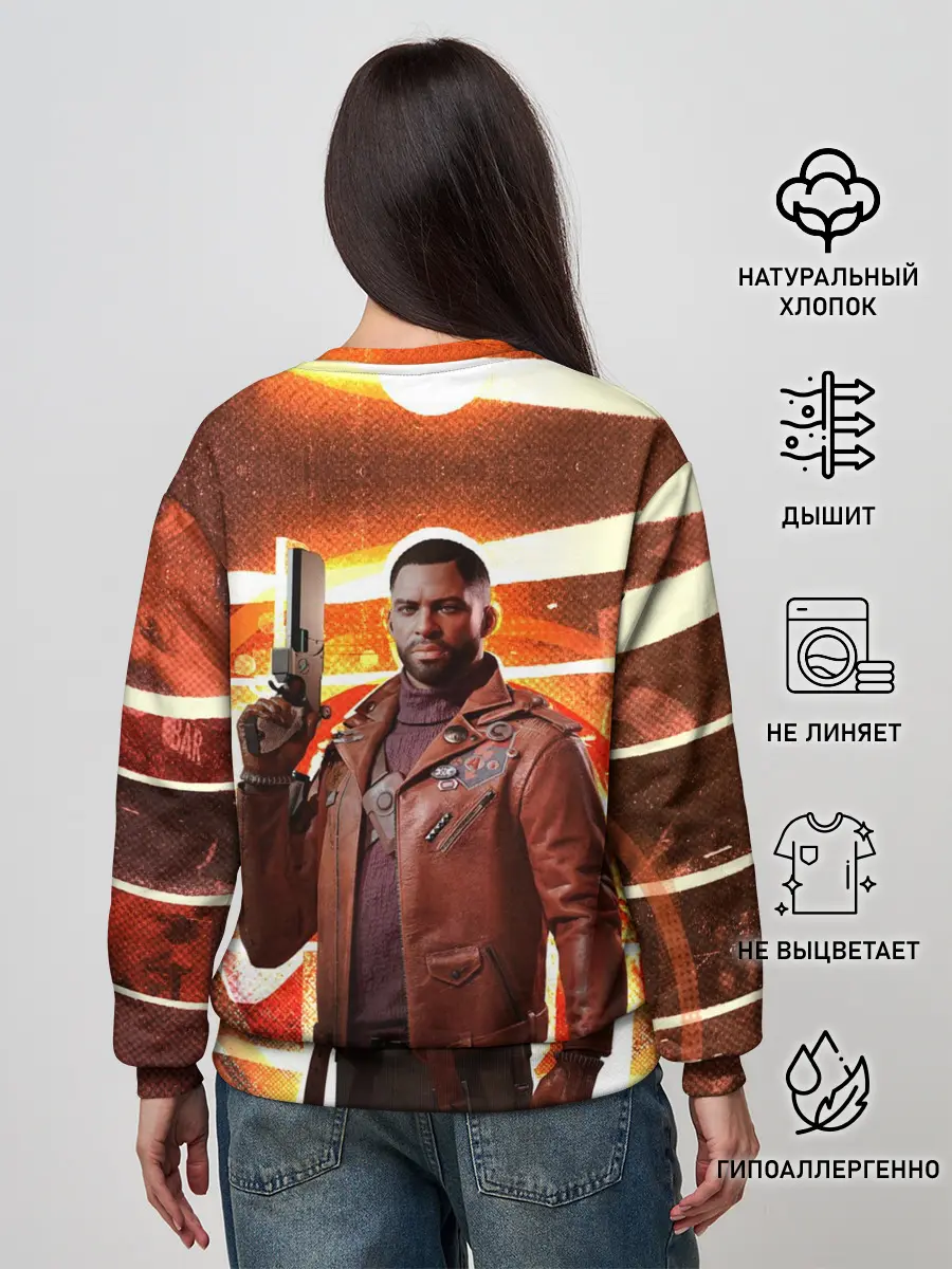 Женский свитшот / Кольт Ван Deathloop