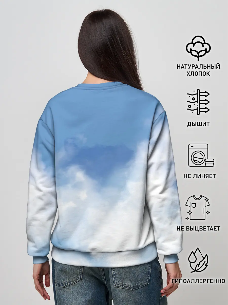 Женский свитшот / Воздух