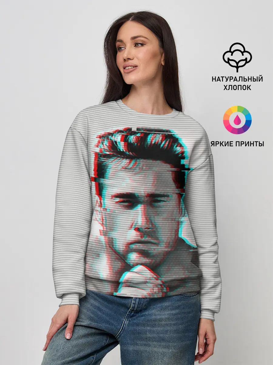 Женский свитшот / Billie Herrington Gachimuchi