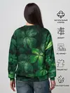 Женский свитшот / Тропическая листва | Тропики