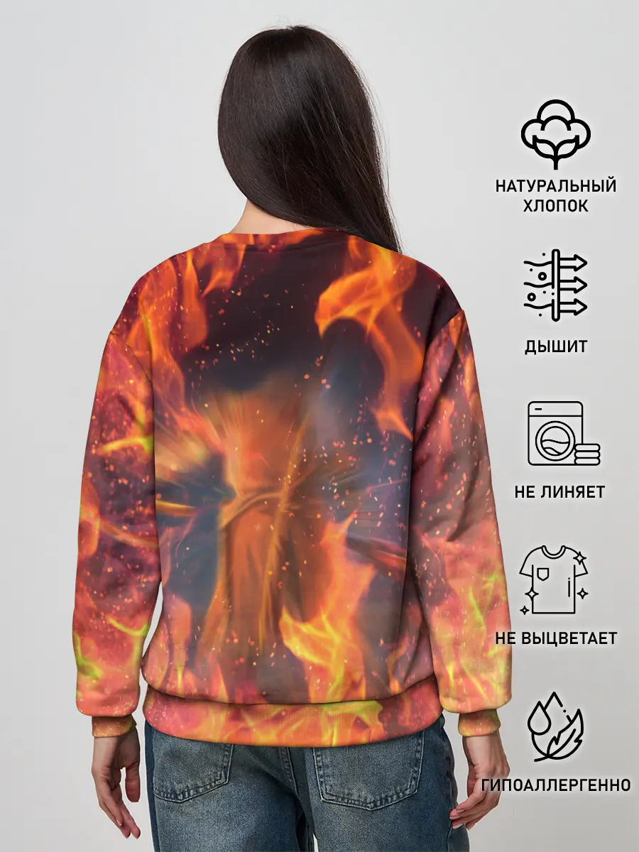 Женский свитшот / Warrior | Sekiro shadows die twice