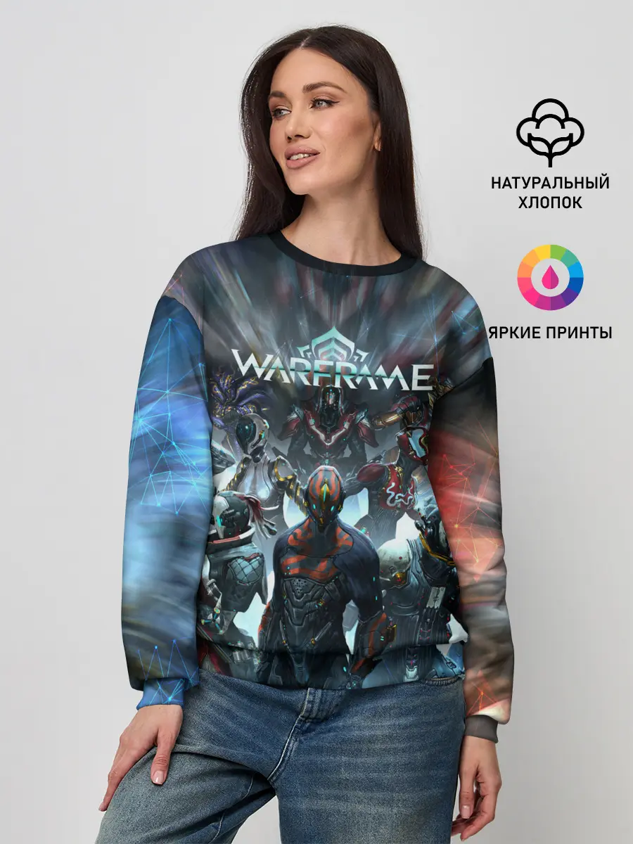 Женский свитшот / WARFRAME | ВАРФРЕЙМ