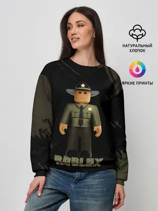 Женский свитшот / ШЕРИФ | РОБЛОКС