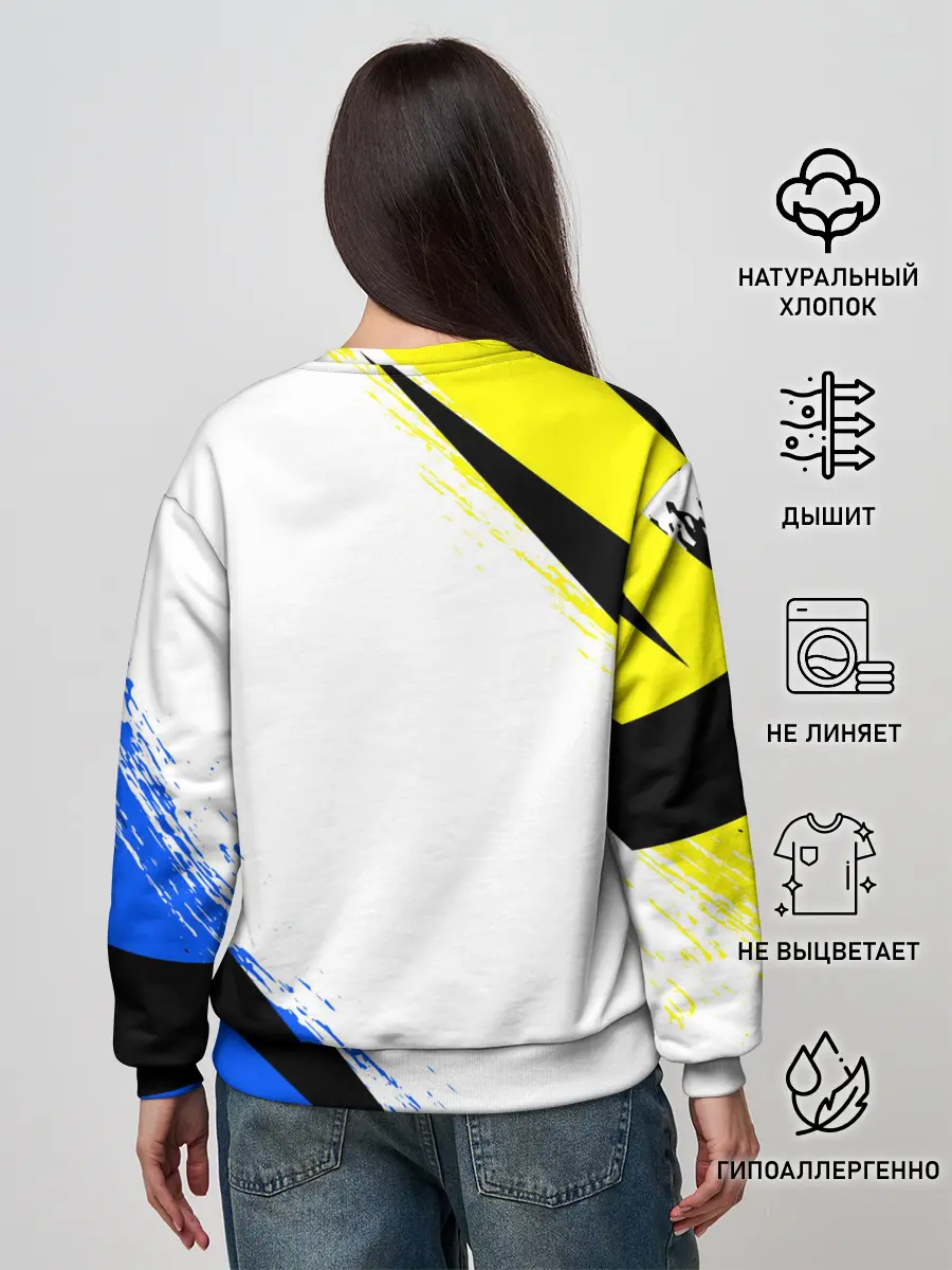 Женский свитшот / СУПЕР СОНИК