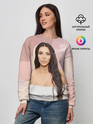 Женский свитшот / Ким Кардашьян
