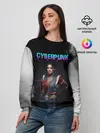 Женский свитшот / Панам Палмер | КИБЕРПАНК 2077