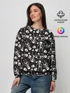 Женский свитшот / Скелеты