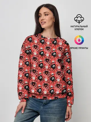 Женский свитшот / Пауки