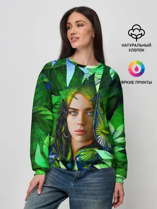 Женский свитшот / BILLIE EILISH | БИЛЛИ АЙЛИШ