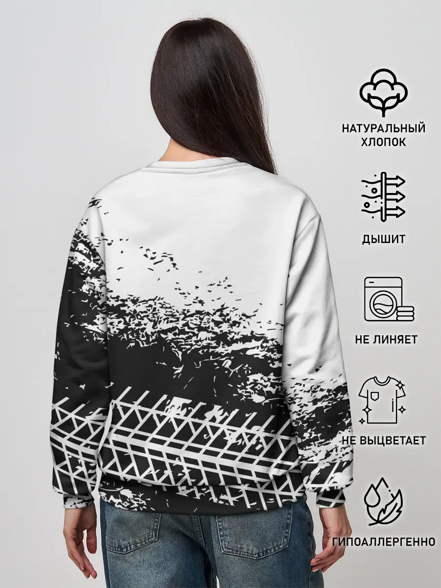 Женский свитшот / СЛЕД БМВ | BMW