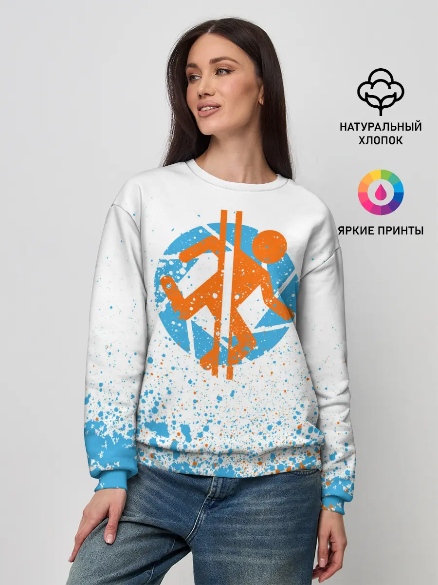 Женский свитшот / PORTAL 2