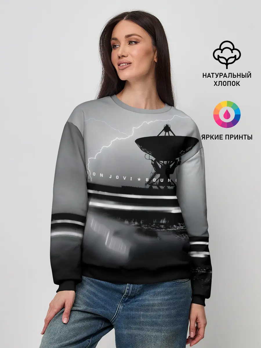 Женский свитшот / Bounce - Bon Jovi