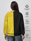 Женский свитшот / Yellow and black smile