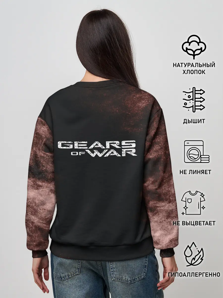 Женский свитшот / NPC | ШЕСТЕРЕНКИ | ЛОГО