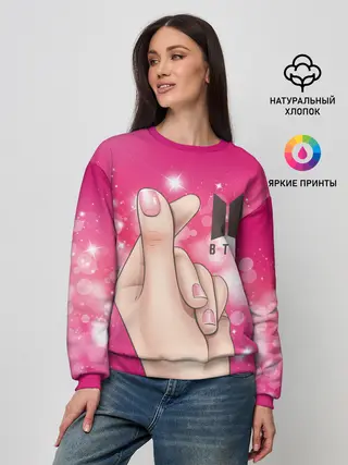 Женский свитшот / BTS | БТС