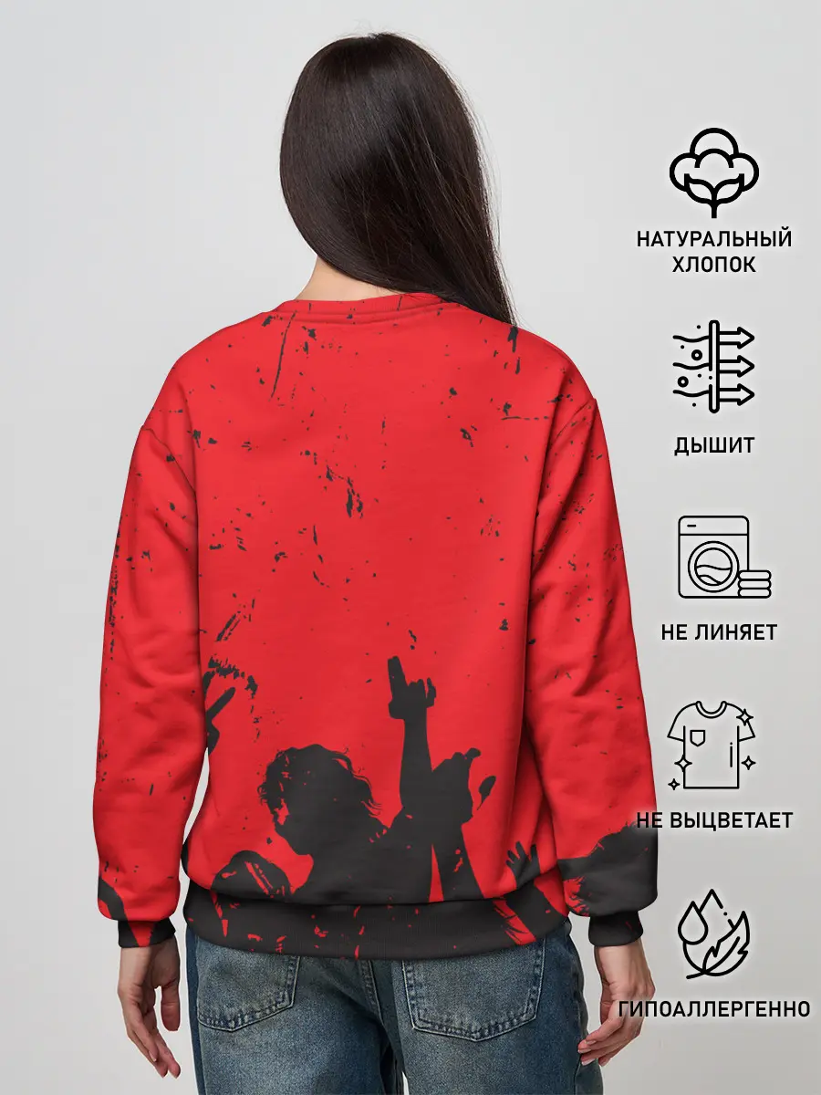 Женский свитшот / АНАРХИЯ | СВОБОДА