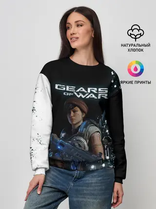 Женский свитшот / GEARS OF WAR | ШЕСТЕРЕНКИ