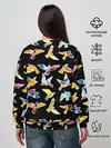 Женский свитшот / акварельные птицы
