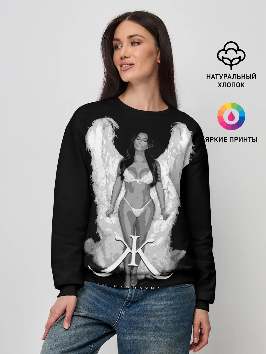 Женский свитшот / Ким Кардашьян