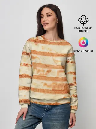 Женский свитшот / ЛАВАШ | ТОНКИЙ ПЛОСКИЙ ХЛЕБ