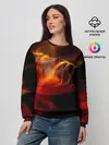 Женский свитшот / Fire Girl